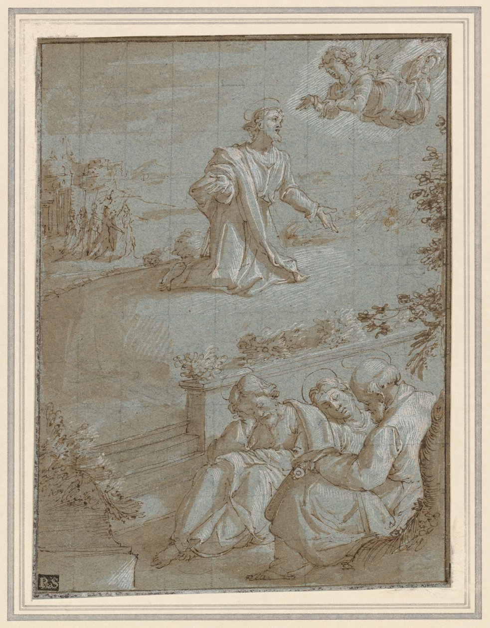 Agony in the Garden, ca. 1591. av Santi di Tito