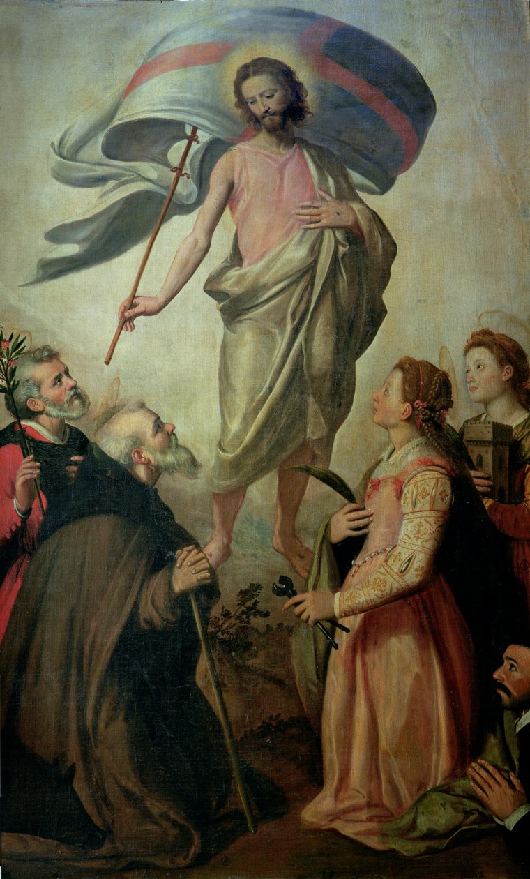 Kristi himmelsfärd, 1595 av Santi di Tito