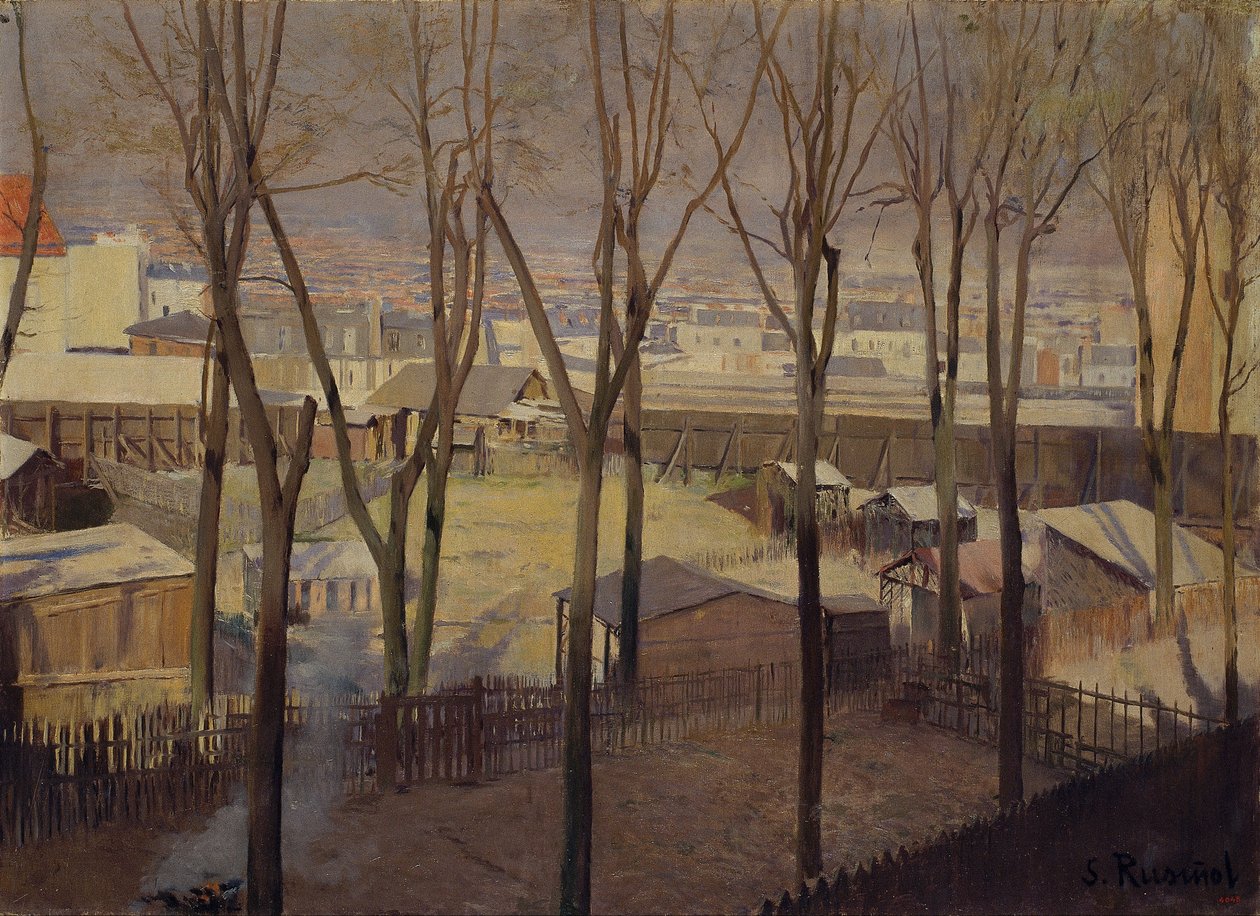 La Butte av Santiago Rusiñol