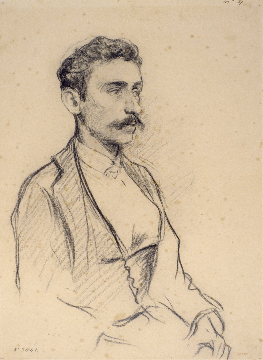 Portrait of Salvador Robert av Santiago Rusiñol