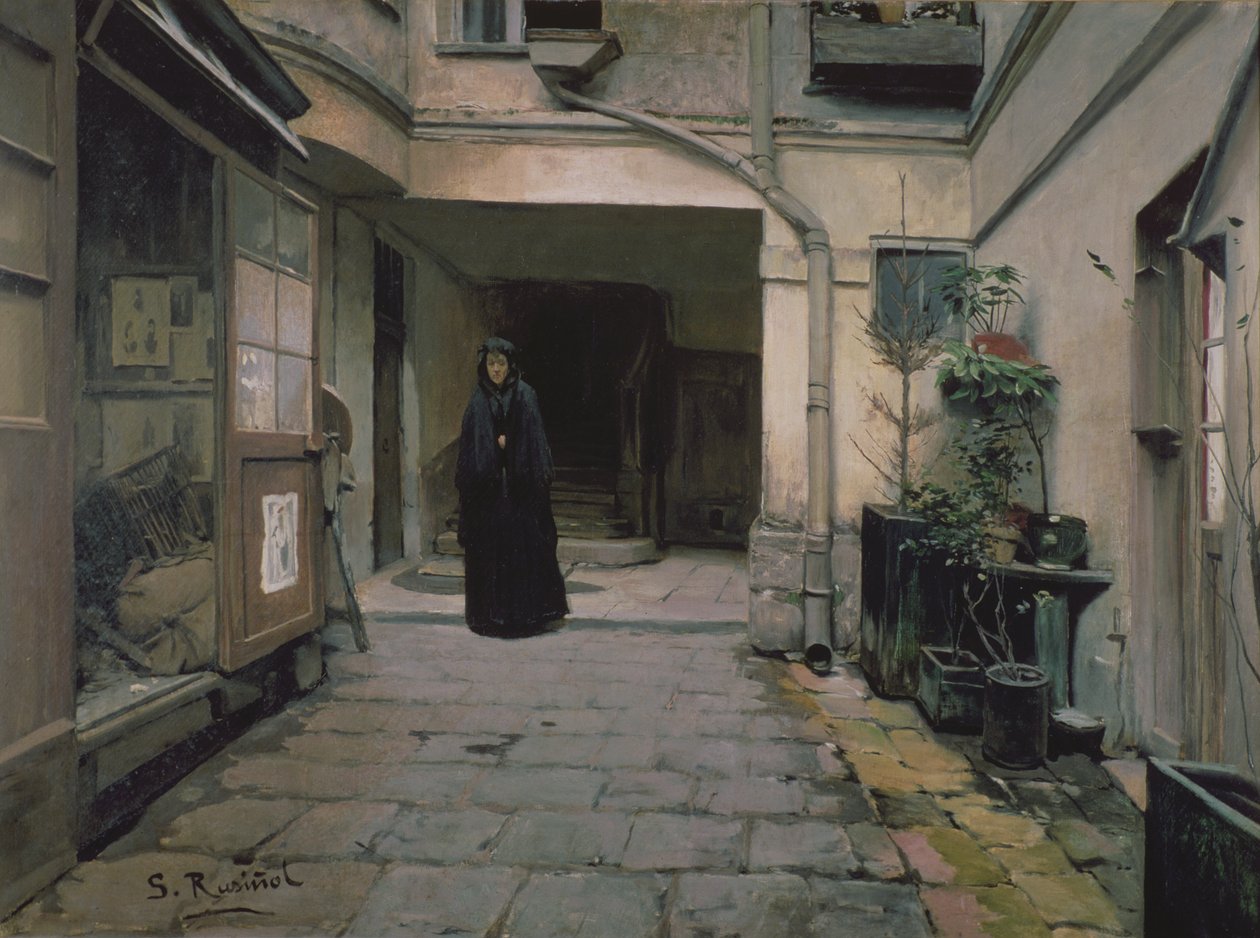 103-0079520 Pantbanken av Santiago Rusinol i Prats