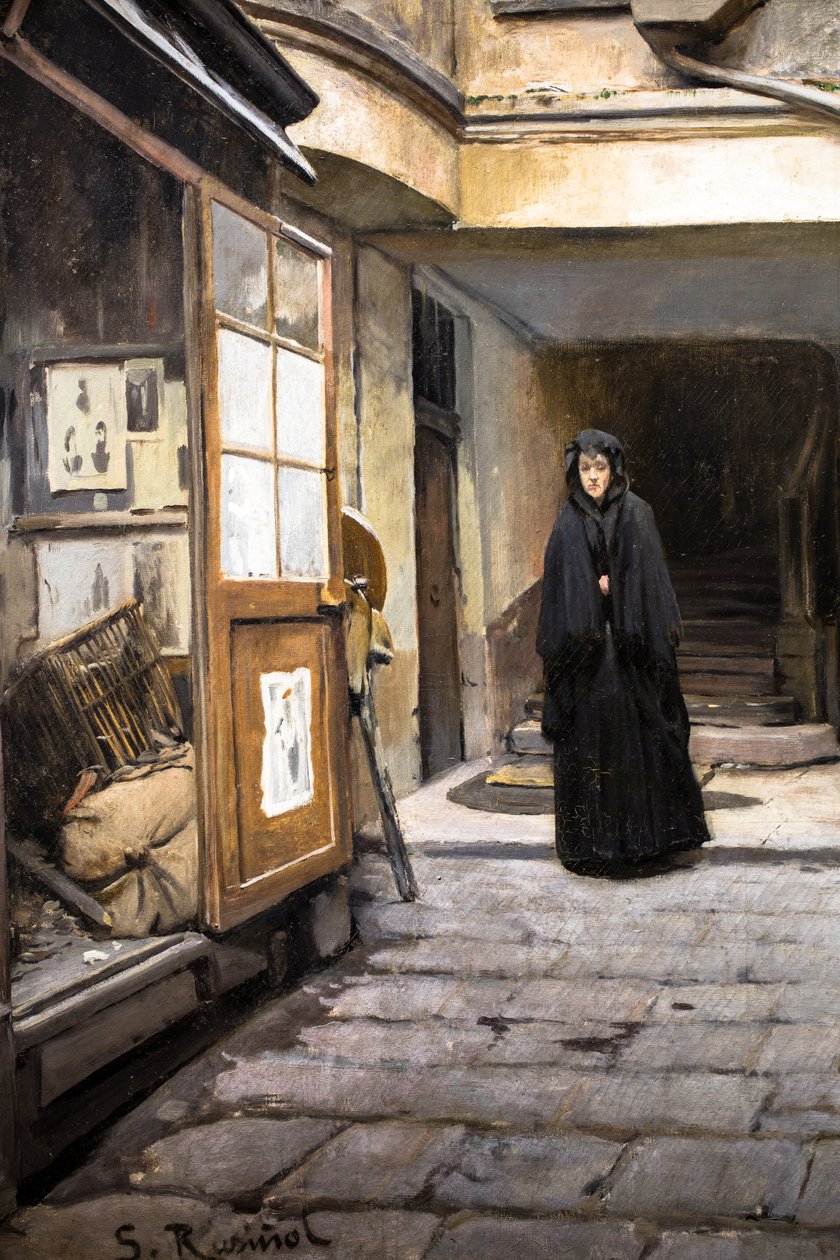 Pantbanken av Santiago Rusinol i Prats