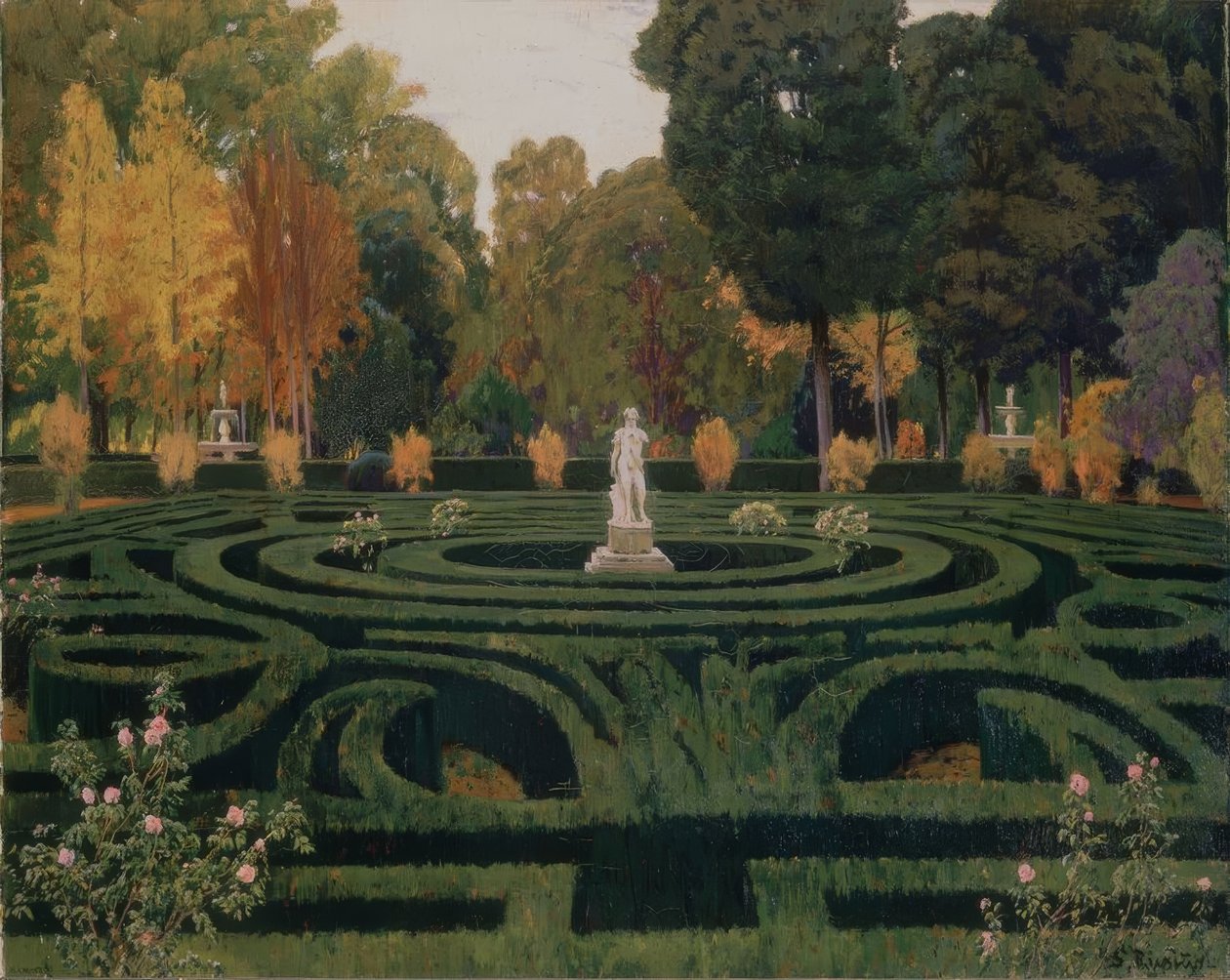 Den gamla faunen av Santiago Rusiñol