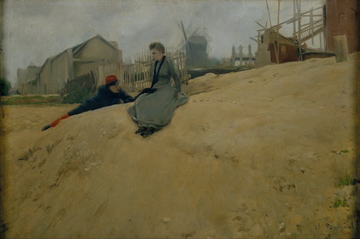 On Campaign av Santiago Rusiñol