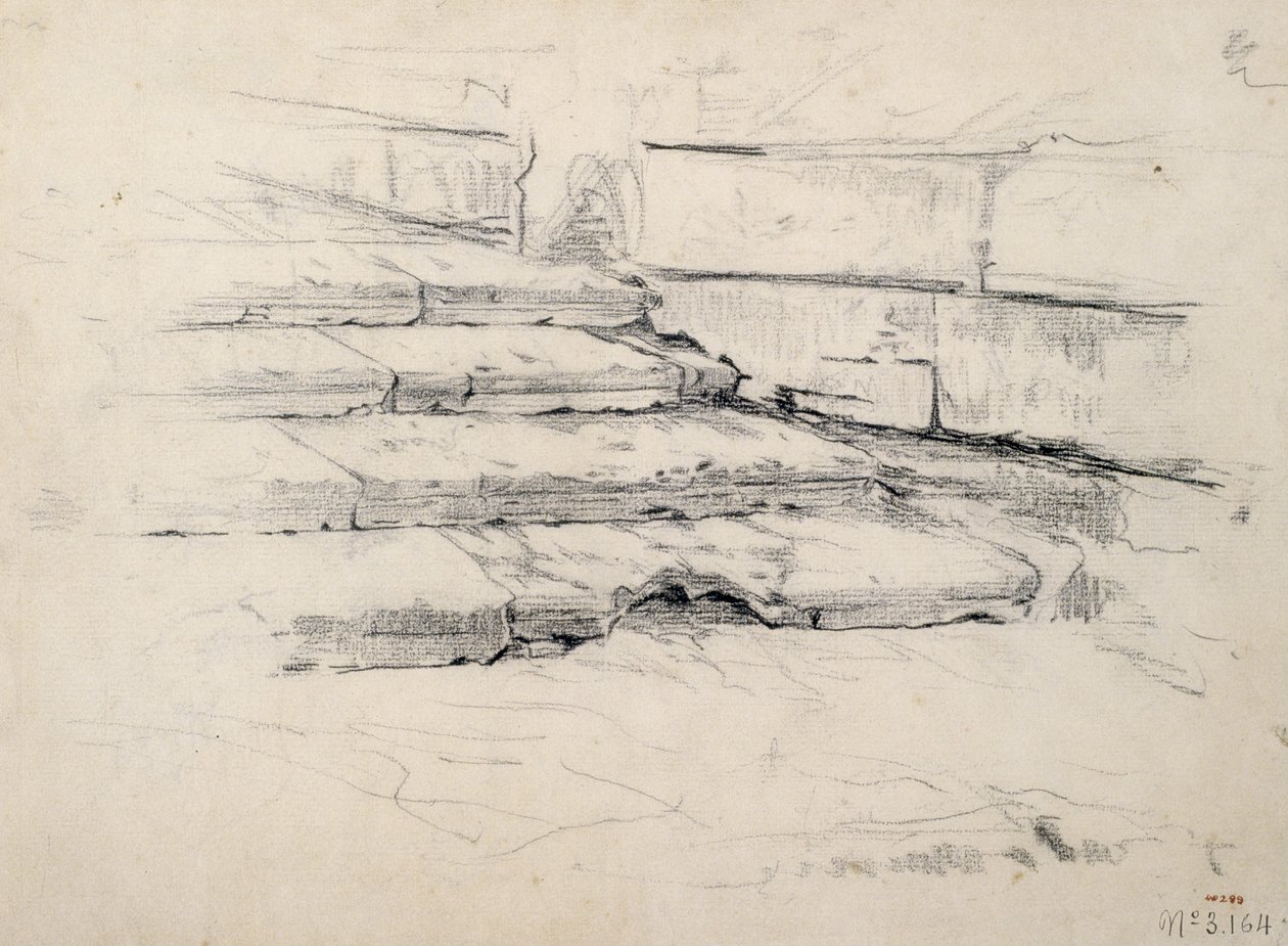 Undersökning av steg av Santiago Rusiñol