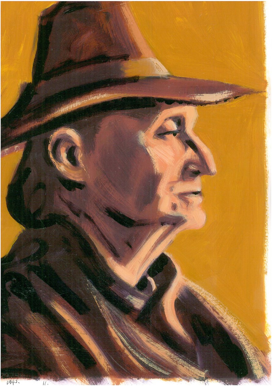 Edith Sitwell (1887-1964), 2008 (olja) av Sara Hayward