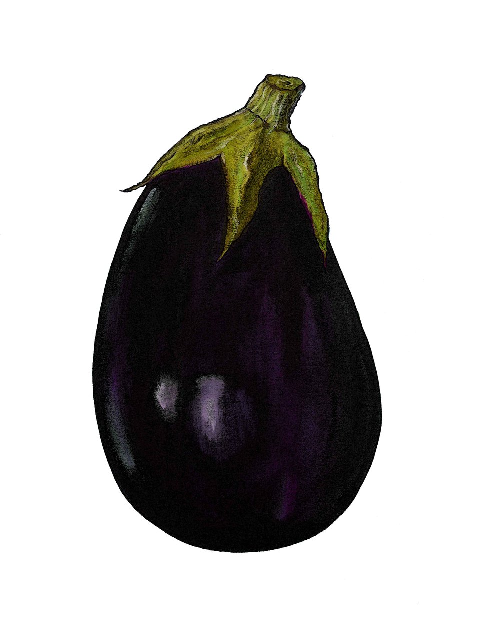 Lila aubergine av Sarah Thompson Engels