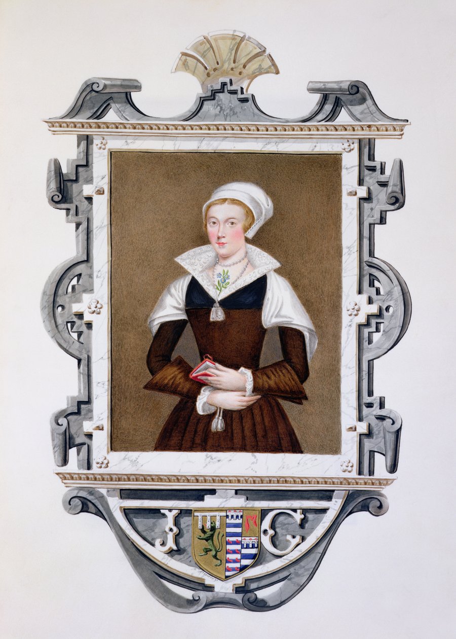 Porträtt av Lady Jane Gray (1537-54) 