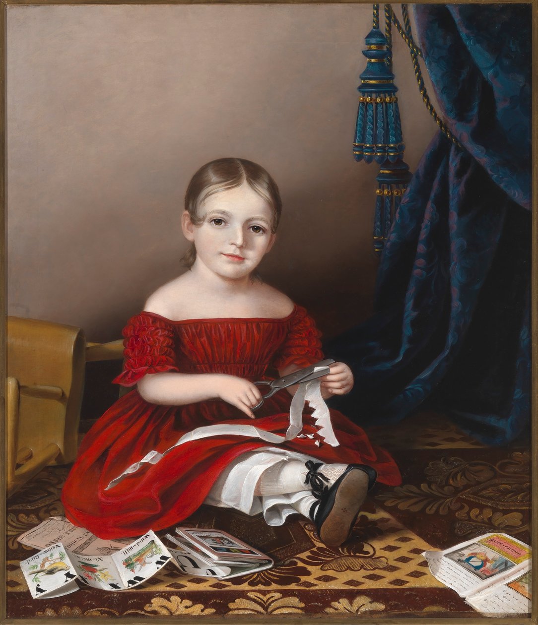 Mary Leypold Griffith (1838 - 1841) av Sarah Miriam Peale
