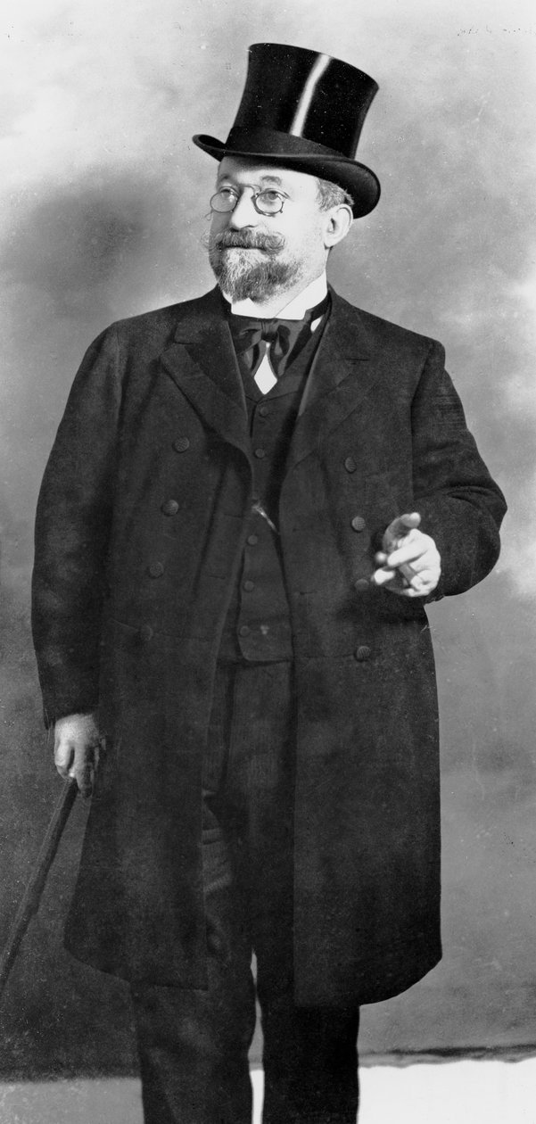 Porträtt av Léopold Émile Arton, ca 1900 av Sartony