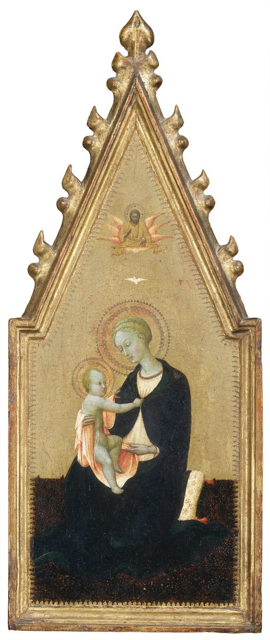 Madonna av ödmjukhet, ca. 14351440. av Sassetta