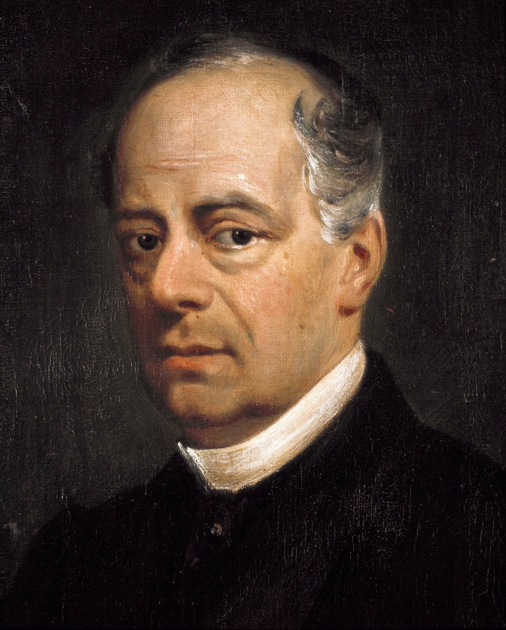 Risorgimento: "" Porträtt av Carlo Poerio (1803-1867), italiensk patriot "" Detalj. Målning av Francesco Saverio Altamura (1822-1897) Neapel, San Martinos nationalmuseum av Saverio Altamura