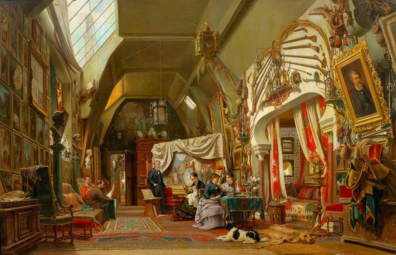 Konstnärens verkstad av Charles Giraud