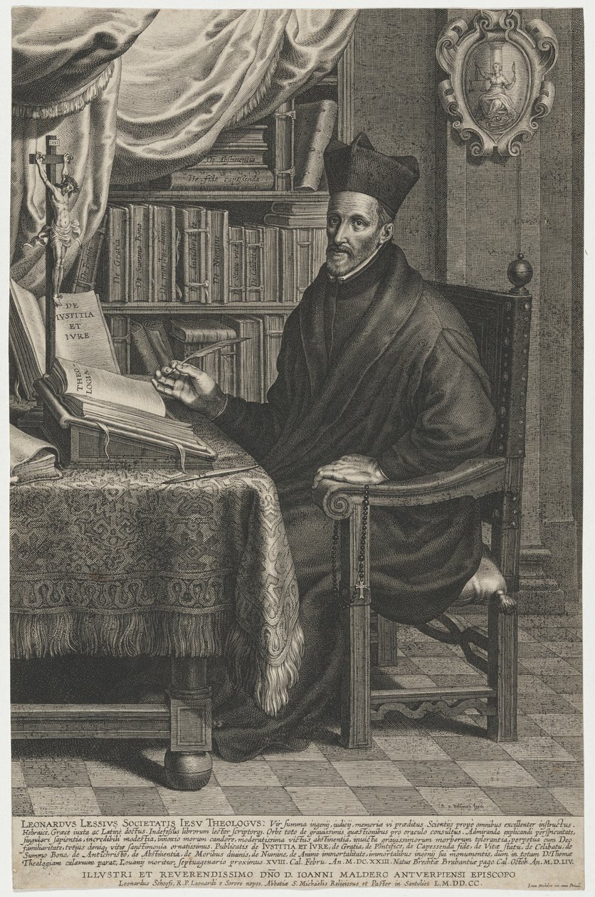 Leonard Lessius, jesuit av Schelte Adams Bolswert