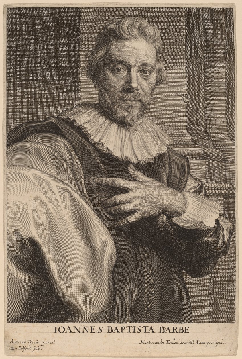 Go Baptist kommer att växa av Schelte Adams Bolswert after Sir Anthony van Dyck