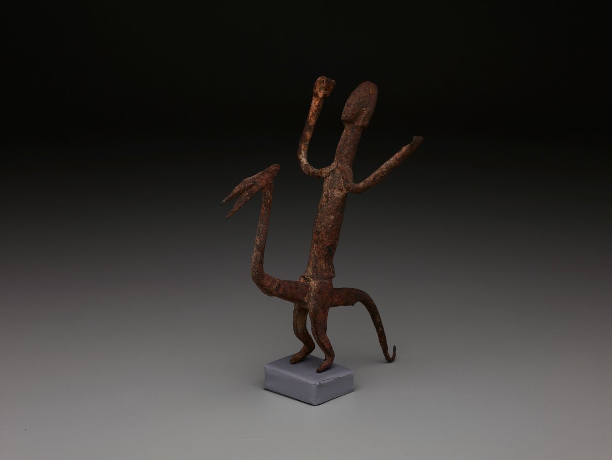 Ryttarfigur, Dogon Peoples, Mali av School African