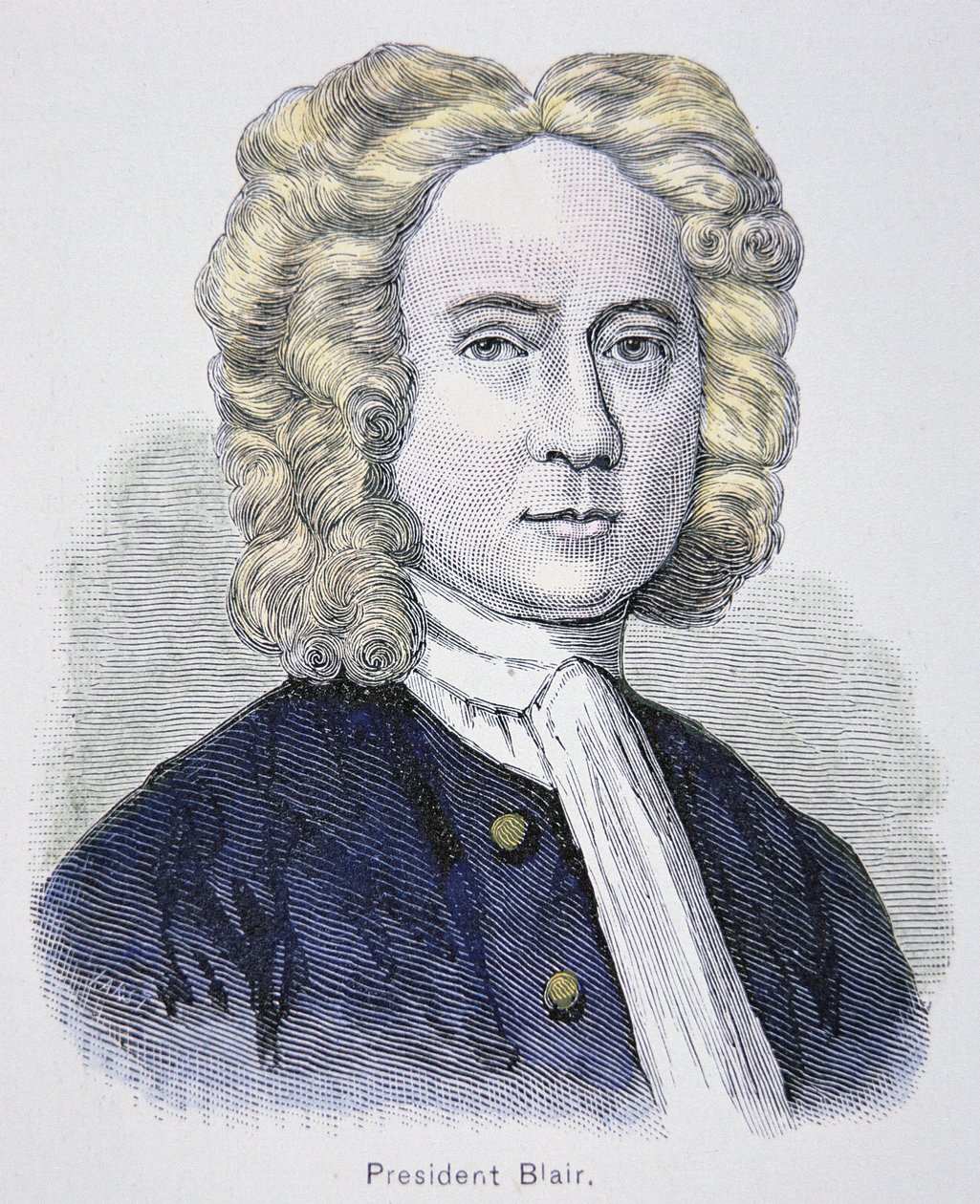 James Blair (lito i färg) av School American