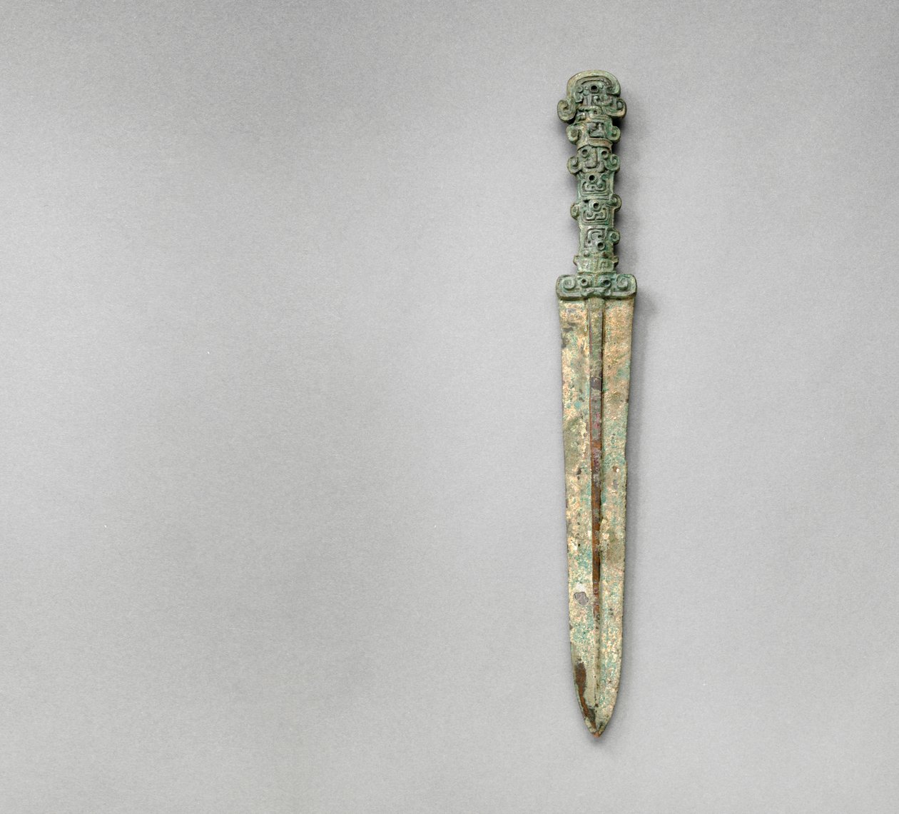 Dolk, nordvästra Kina, 7-600-talet f.Kr. (brons) av School Chinese