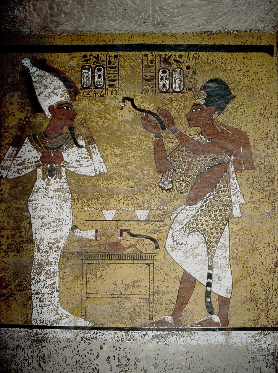 Luxor, Thebe: Konungarnas dal. Tutankhamuns grav. av School Egyptian
