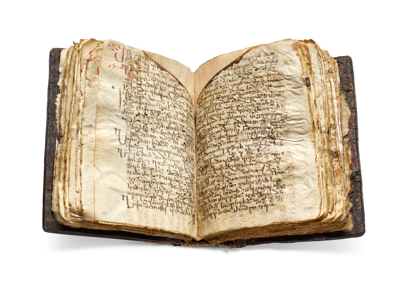 Codex Sinaiticus Rescriptus, slutet av 5-7:e århundradet till 979 e.Kr. (bläck på pergament) av School Egyptian