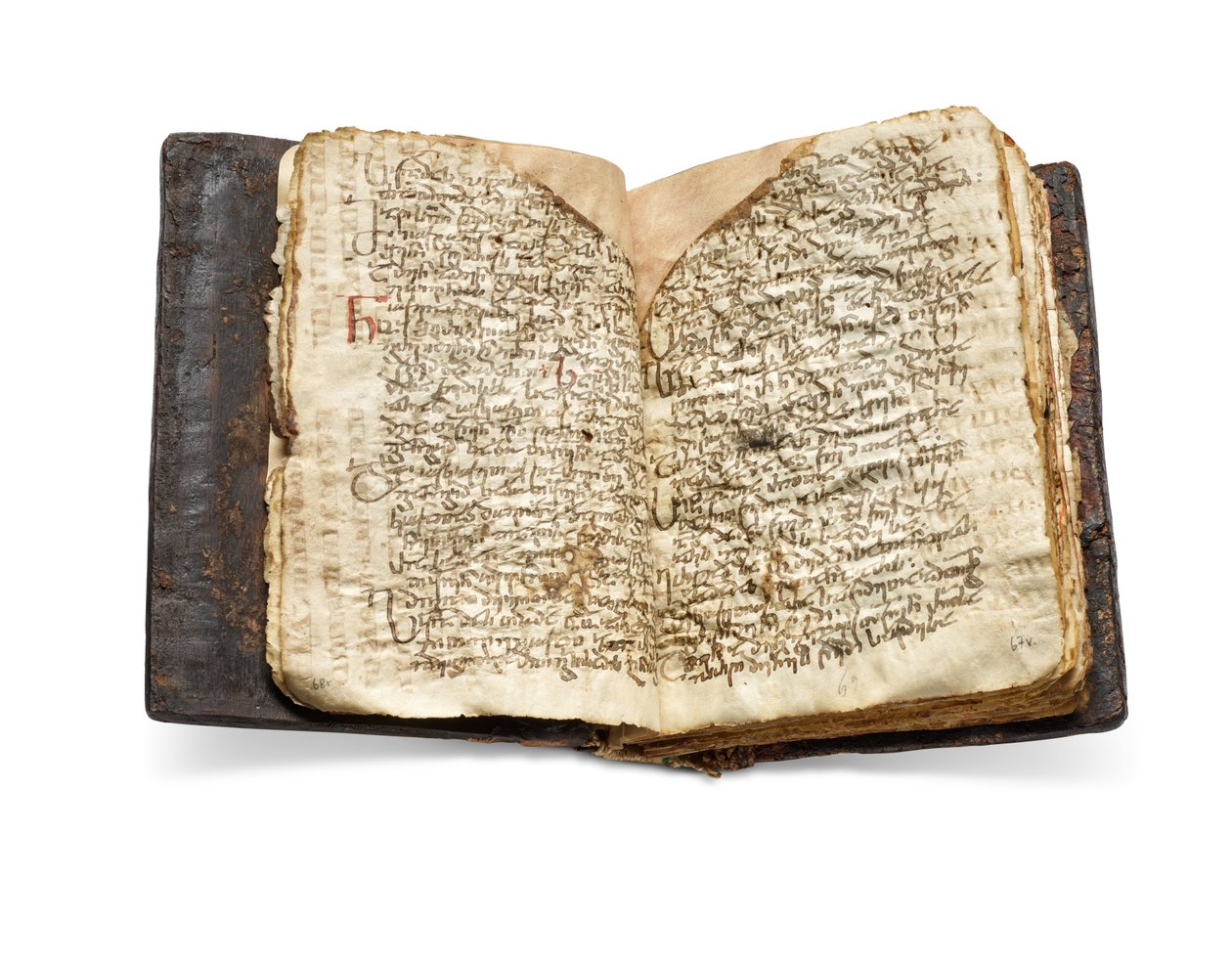 Codex Sinaiticus Rescriptus, slutet av 5-7:e århundradet till 979 e.Kr. (bläck på pergament) av School Egyptian