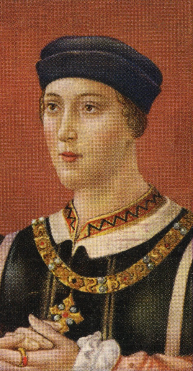 Kung Henrik VI, illustration från 