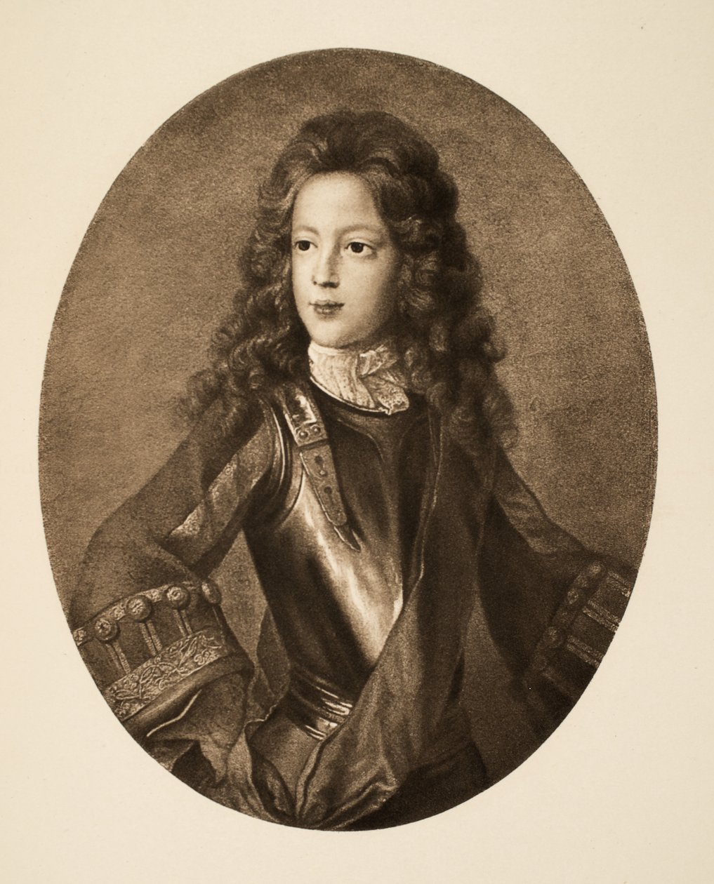 Prins James Francis Edward Stuart, pub. 1902 (kollotyp) av School English