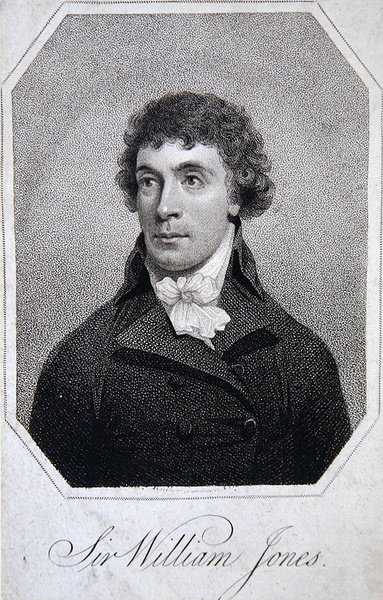 Sir William Jones (gravyr) av School English