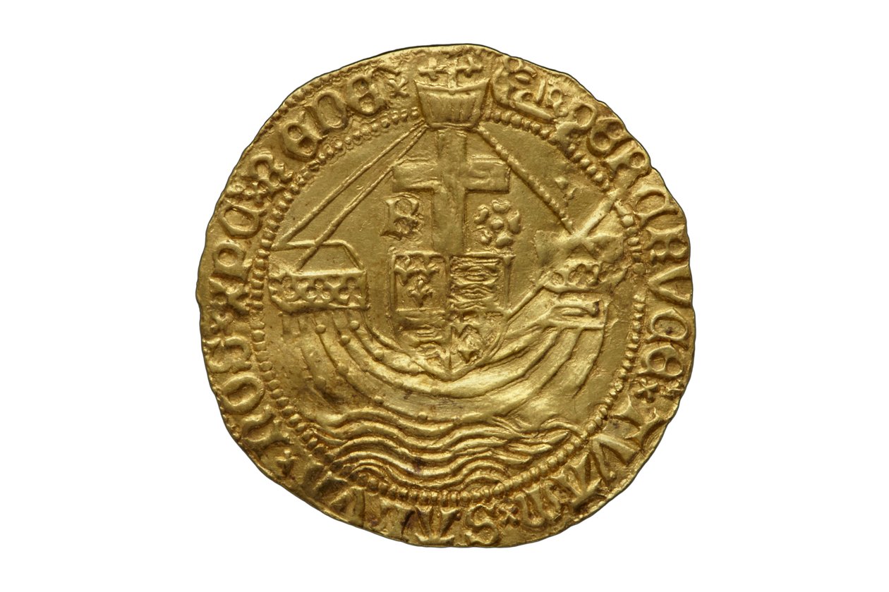 Tudormynt från Asthall Hoard av School English