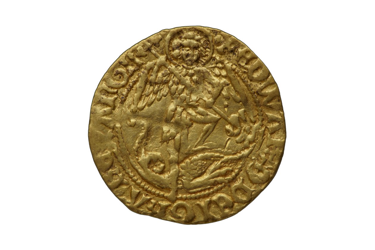 Tudormynt från Asthall Hoard av School English