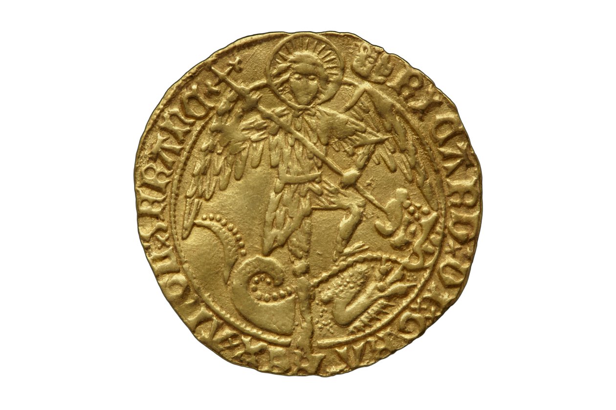 Tudormynt från Asthall Hoard av School English