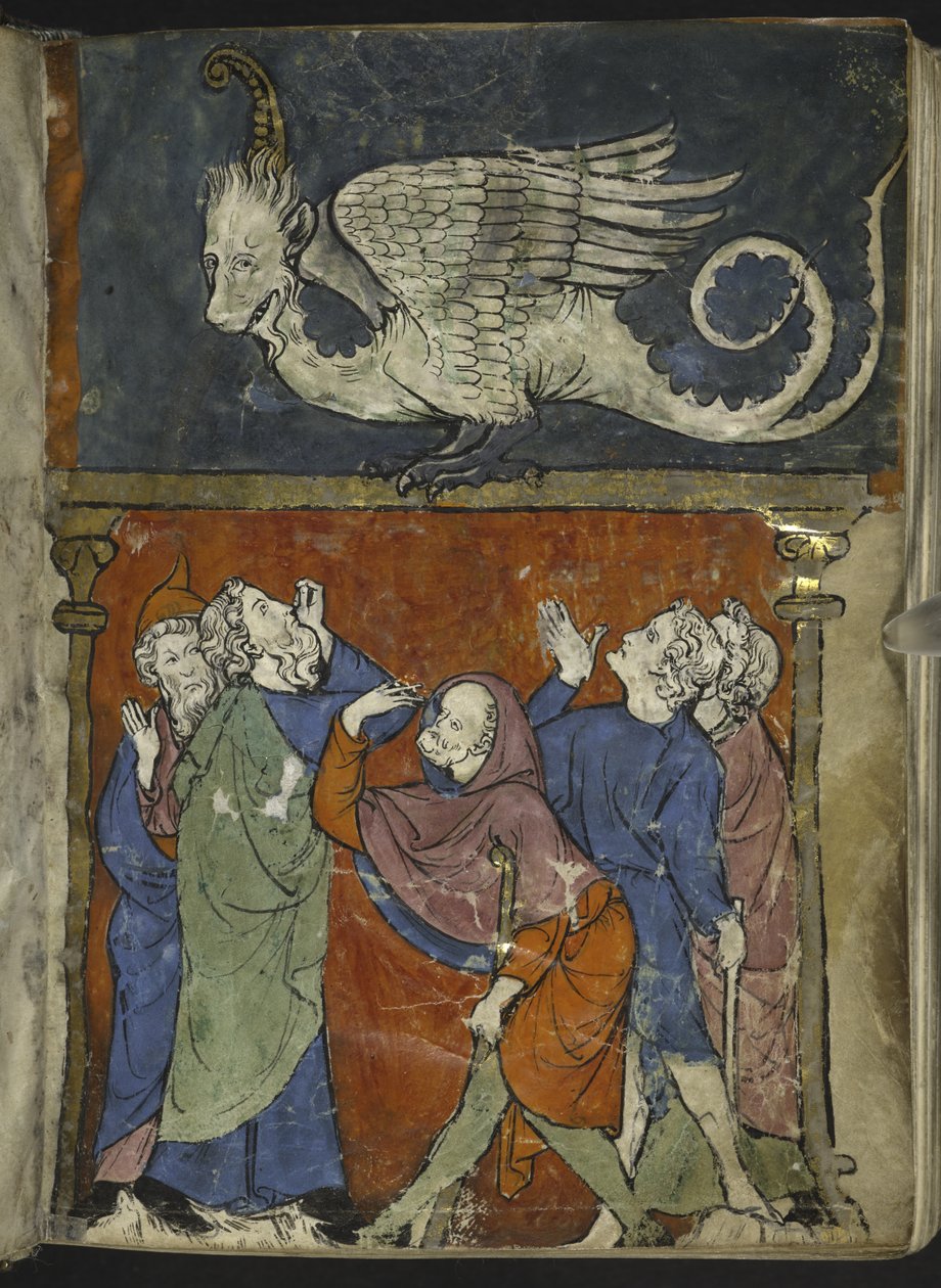 Lägg till MS 11639 f.742v Le serpent d