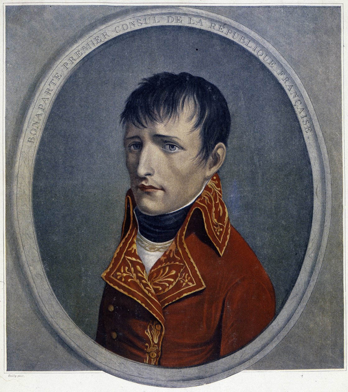 Bonaparte förste konsul i den franska republiken av School French