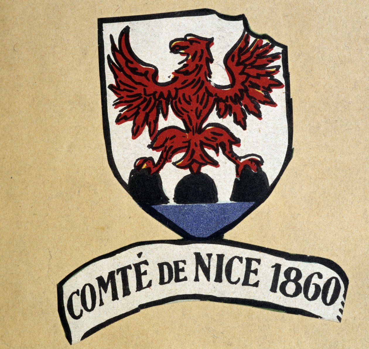 Vapen av grevskapet Nice av School French