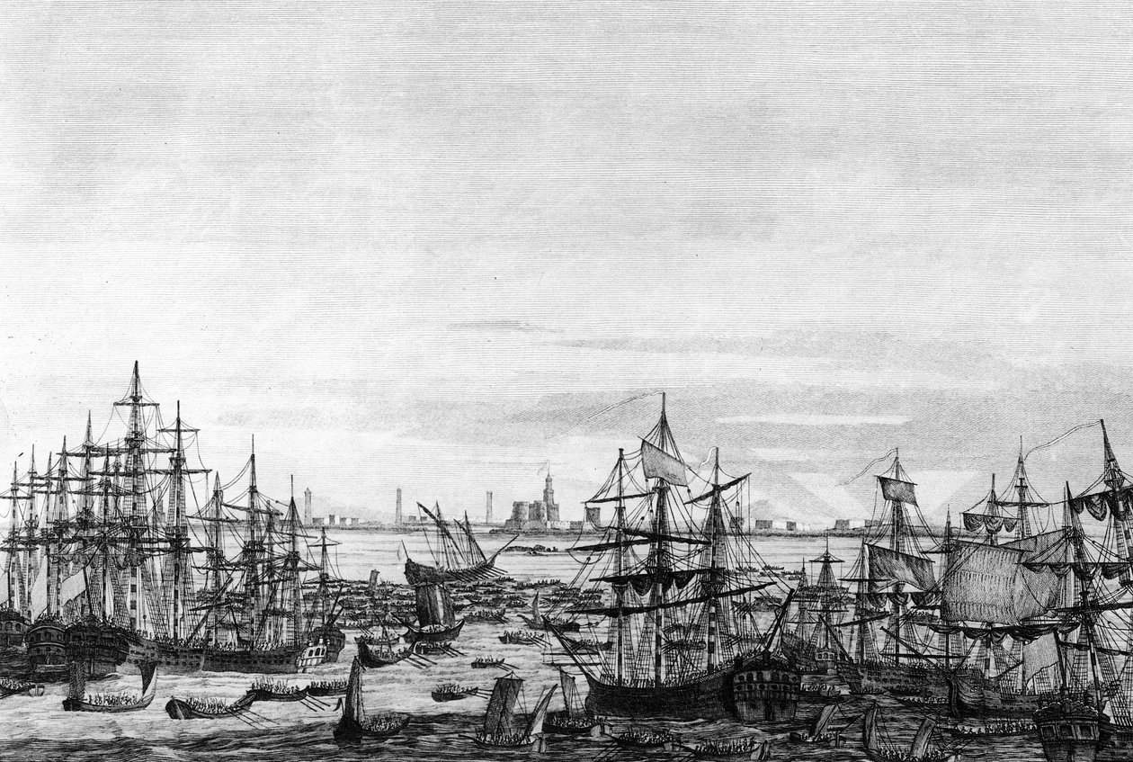 Erövringen av Egypten (Campaign (Expedition) av Egypten (1798-1801) ledd av Napoleon Bonaparte (Napoleon I Bonaparte av School French