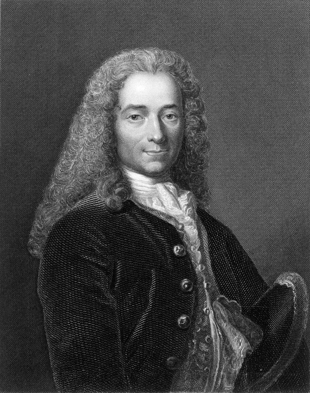 Francois Marie Arouet alias Voltaire (gravyr) av School French