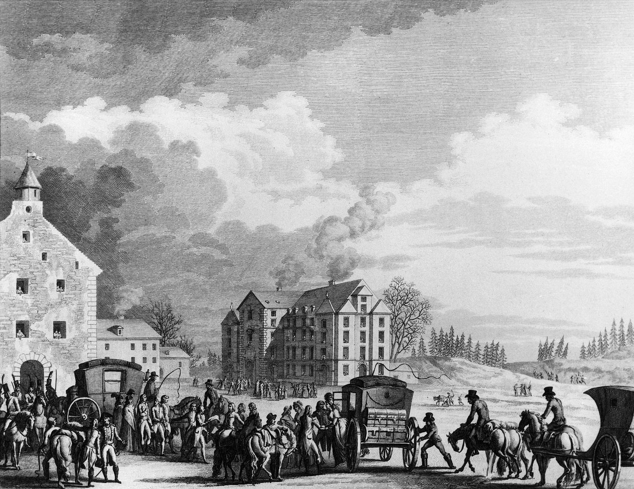 Franska revolutionen och antirevolutionär rörelse: utbyte av fångar i Österrike 20 frimaire An IV (11 december 1795). Paris, biblioteket vid Institutet för revolutionshistoria av School French