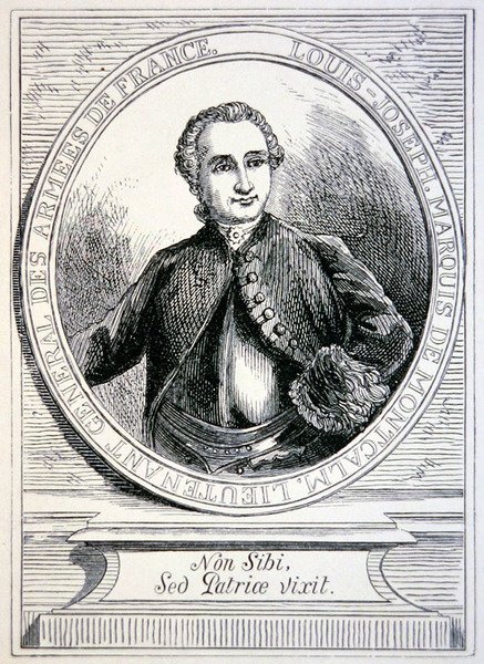 Marquis de Montcalm (gravyr) av School French