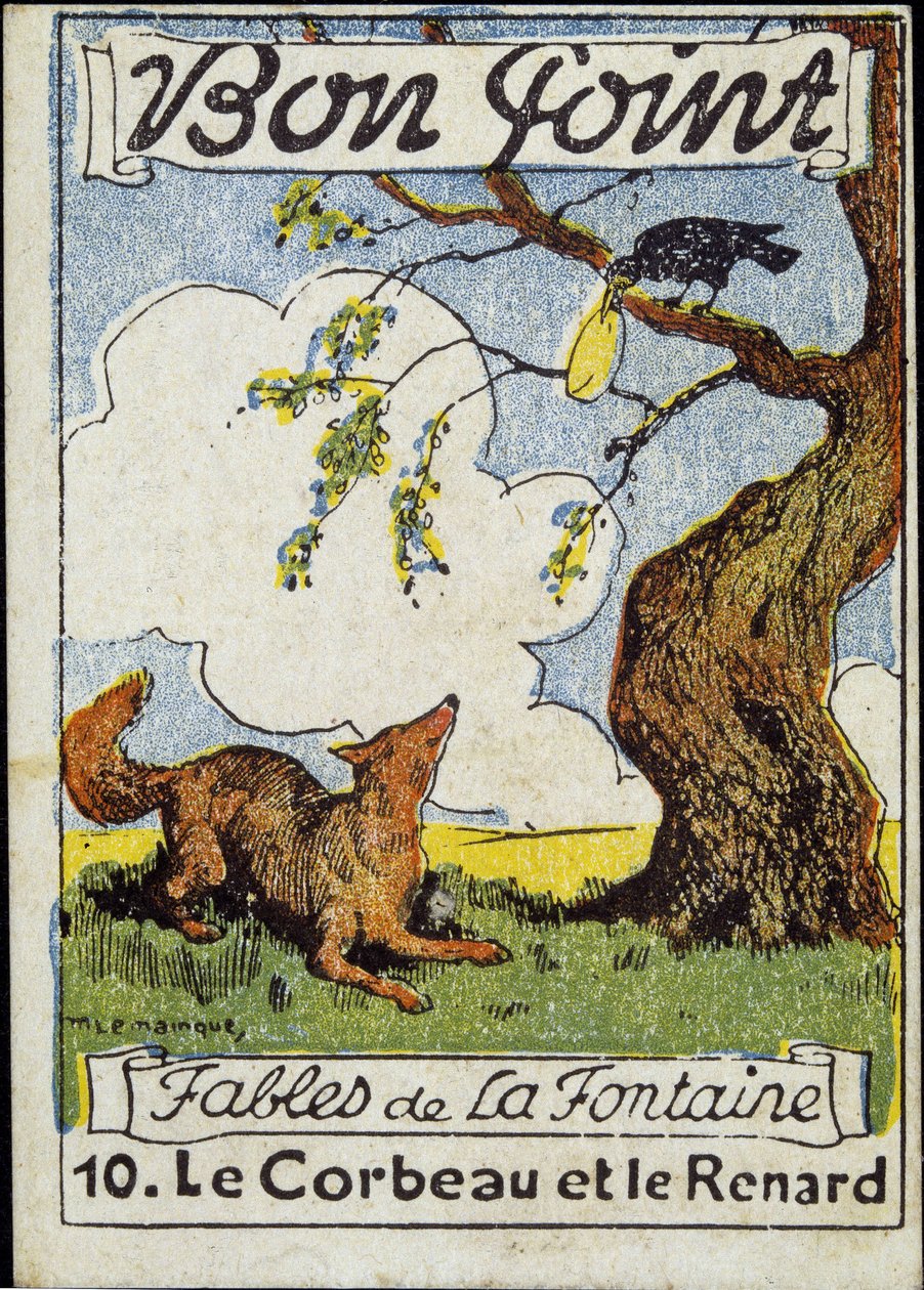 Korpen och räven - Bon Point av School French