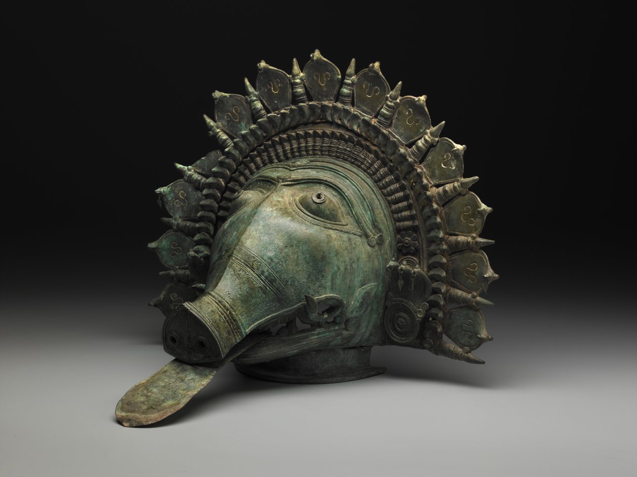 Galt-Bhuta mask av School Indian