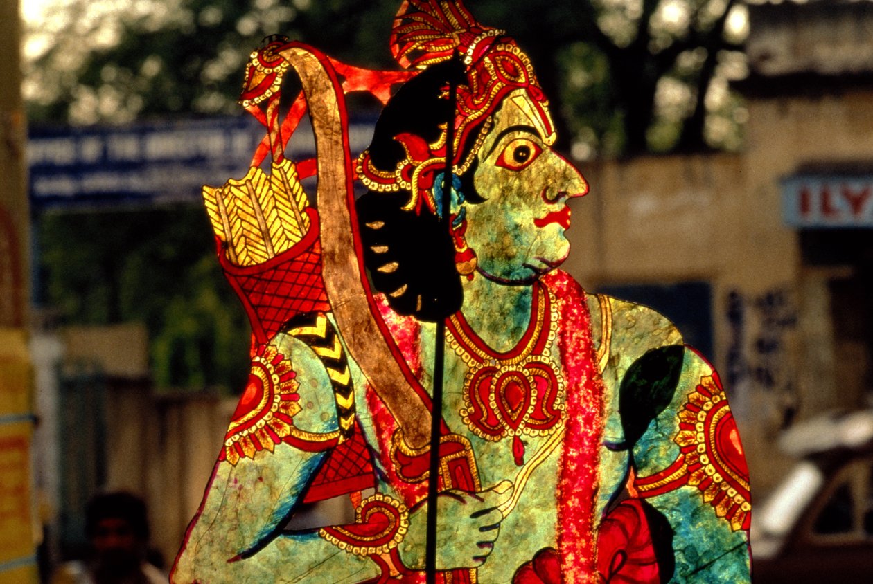 Figur av guden Rama av School Indian
