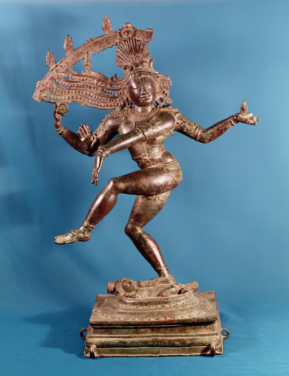 Siva Nataraja, Chola-dynastin, sent 1000-tal (brons) av School Indian