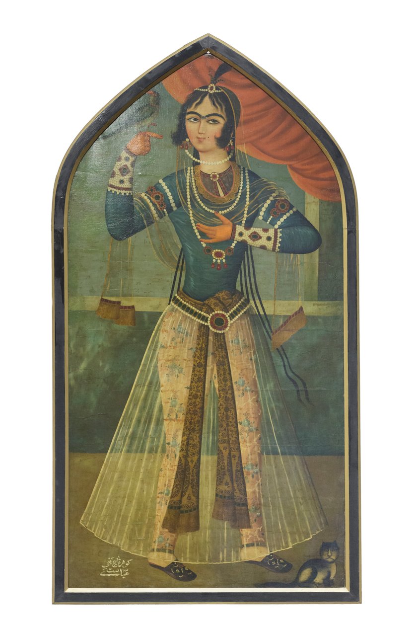Gohar Taj Bani Abbasi, Mehr Ali Isfahani, konstmuseum av School Iranian