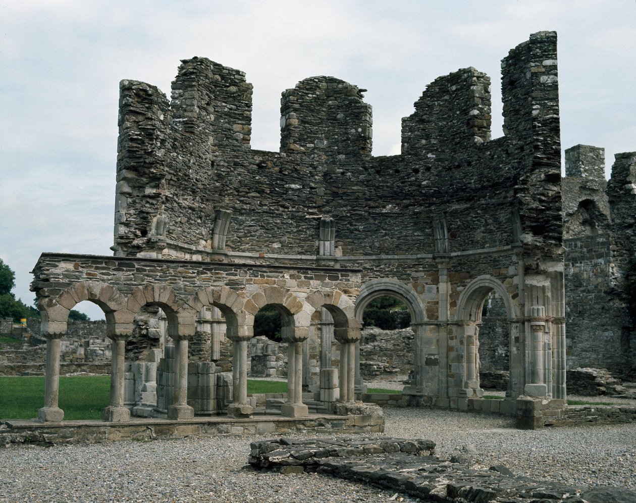 Mellifont Abbey ligger nära Drogheda av School Irish