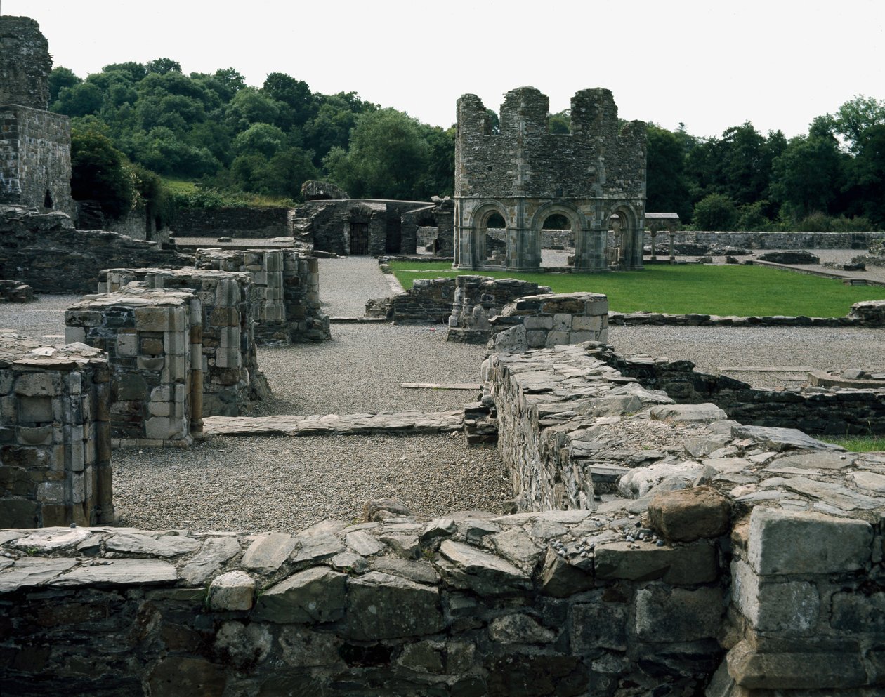 Mellifont Abbey ligger nära Drogheda av School Irish