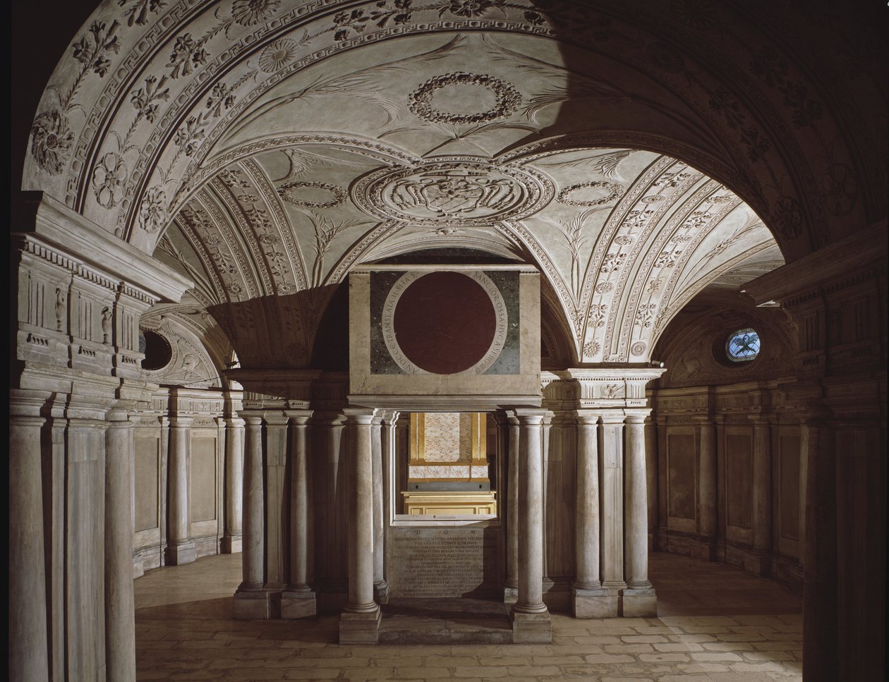 Krypten av kyrkan St Martino ai Monti, 300-500-talet av School Italian