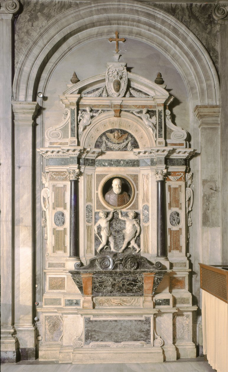 Monument till Alvarez da Toledo (marmor) av School Italian