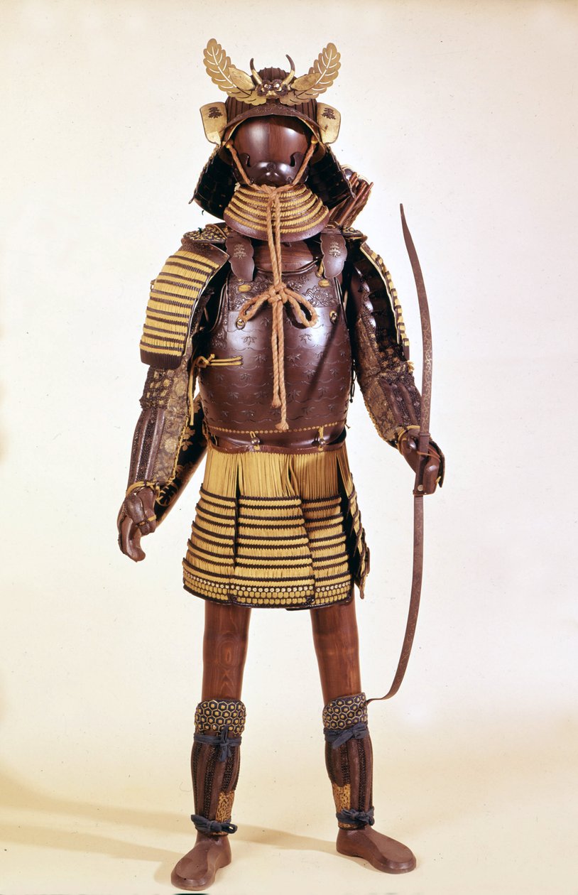 Japansk Samurai Armor Ka-Ga, sent 1500-tal av Japanese School