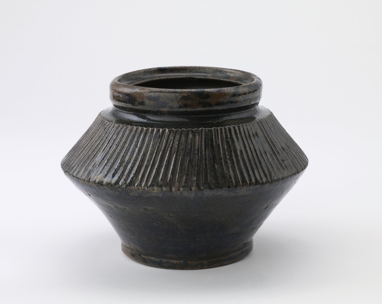 Jar, Tachikui, Hyogo-prefekturen, Edo-perioden, sent 1700-mitten av 1800-talet (keramik) av Japanese School