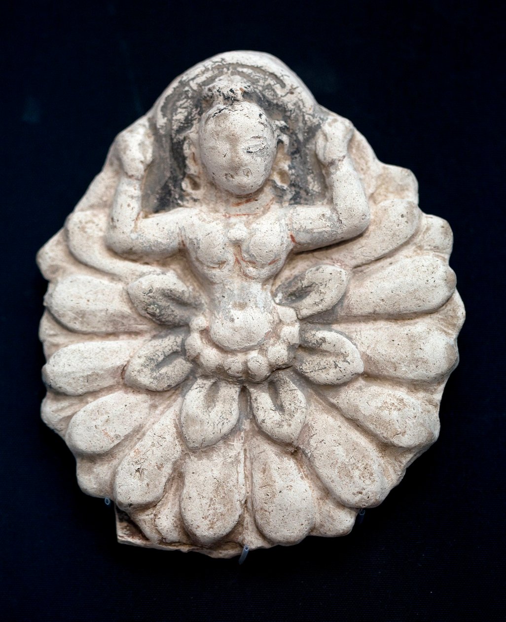 Renässansen av en lotusblomma. Snittet motiv, odaterat. Koreas nationalmuseum, Seoul (Sydkorea). av School Korean